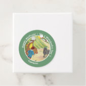 Baa, Baa, Black Sheep Verjaardagsfeestje Collectie Bedankjes Labels (In situ)