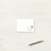 Baa Baa Sheep Post-it® Notes (Op bureau)