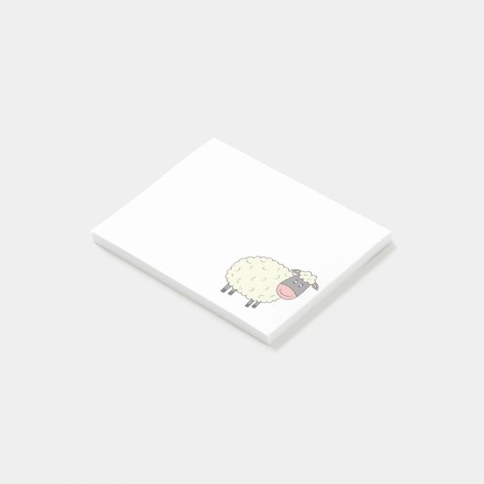 Baa Baa Sheep Post-it® Notes (Schuin)