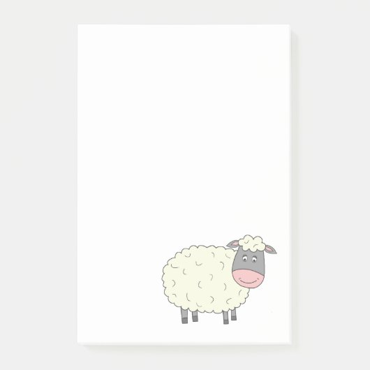 Baa Baa Sheep Post-it® Notes (Voorkant)