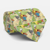 Baa, Baa, zwart schaap, moeder ganzenkwekerij rijm Stropdas (Opgerold)