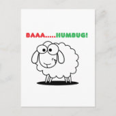 Baa....Humbug! Briefkaart (Voorkant)