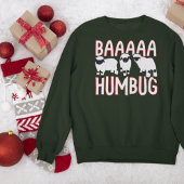 Baa Humbug Funny Valais Blwlese kerst Trui