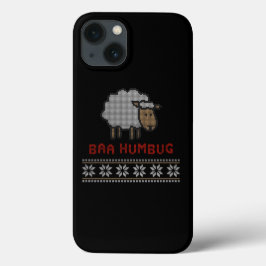 Baa Humbug kerstmis Case-Mate iPhone Case