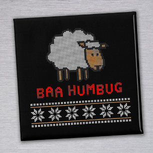 Baa Humbug kerstmis Magneet