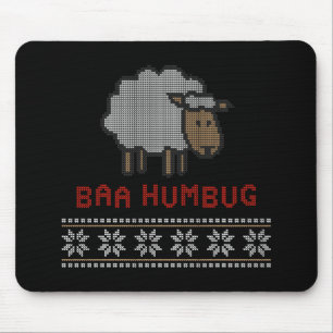 Baa Humbug kerstmis Muismat