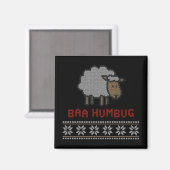 Baa Humbug Kerstschaap Magneet (Voorkant / Achterkant)
