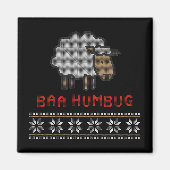 Baa Humbug Kerstschaap Magneet (Voorkant)