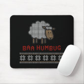 Baa Humbug Kerstschaap Muismat (Met muis)