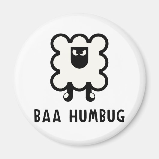 Baa Humbug Magneet (Voorkant)
