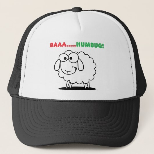 Baa....Humbug! Trucker Pet (Voorkant)