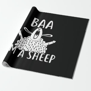 Baa I'm a Sheep Cadeau van schapenhouders Cadeaupapier