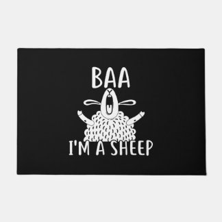 Baa I'm a Sheep | Cadeau van schapenhouders Deurmat
