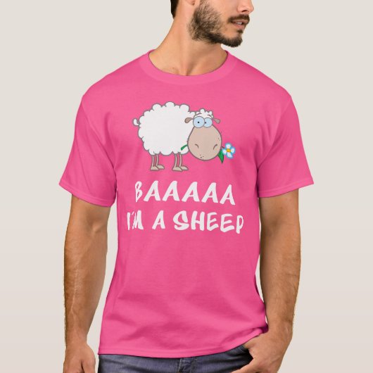 Baa I'M A Sheep T-shirt (Voorkant)