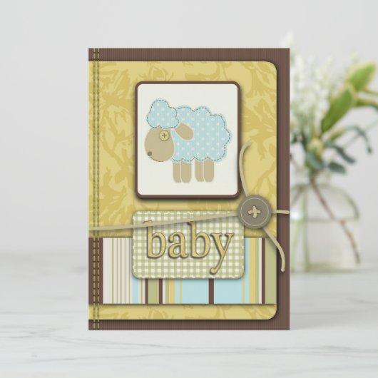 Baa Invitation Kaart (Staand voorkant)