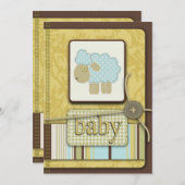 Baa Invitation Kaart (Voorkant / Achterkant)