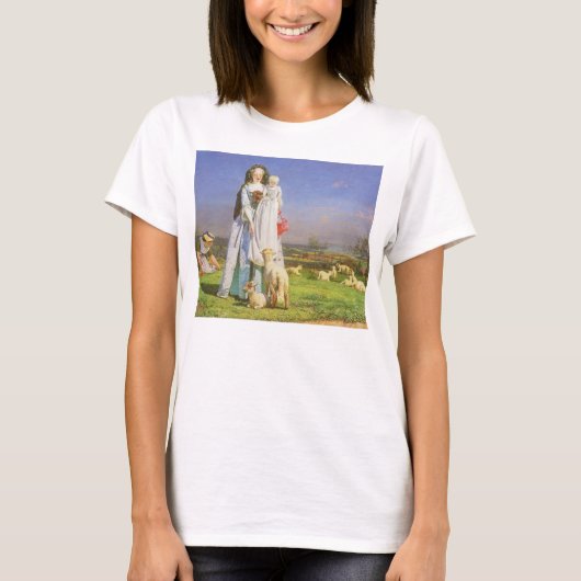  Baa-lammeren van Ford Madox Brown T-shirt (Voorkant)