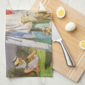  Baa-lammeren van Ford Madox Brown Theedoek (Quarter Fold)