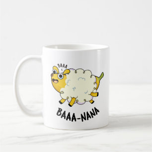 Baa-nana Grappige Banana Puns Koffiemok