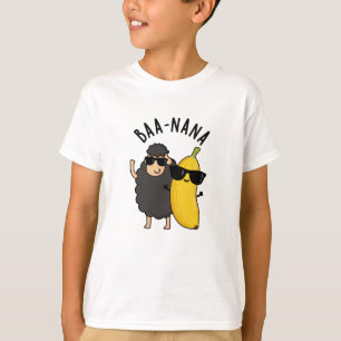 Baa-nana Grappige Banana Puns T-shirt