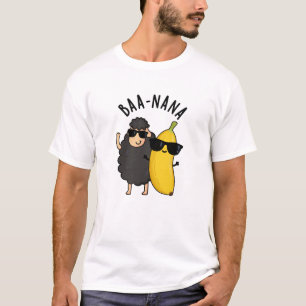 Baa-nana Grappige Banana Puns T-shirt