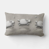 Baa Relief Happy Galloping Sheep Kussen (Achterkant)