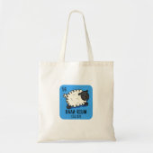 Baa-rium Grappige Schaap Scheikunde Pun Tote Bag (Voorkant)