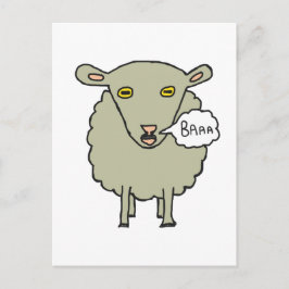 Baa Sheep Briefkaart
