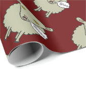Baa Sheep Cadeaupapier (Rol Hoek)