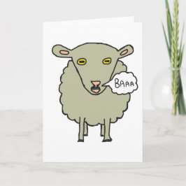 Baa Sheep Kaart