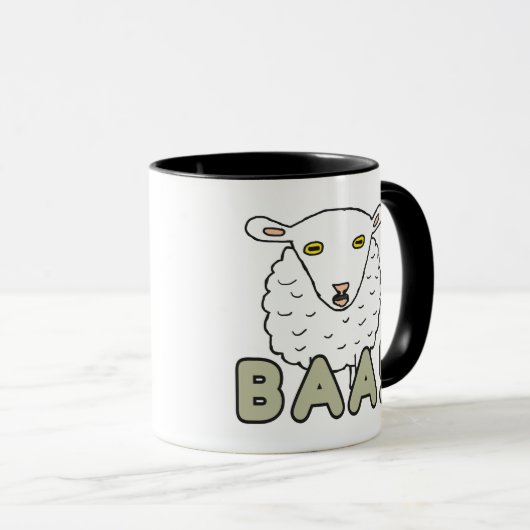 Baa Sheep Mok (Voorkant rechts)