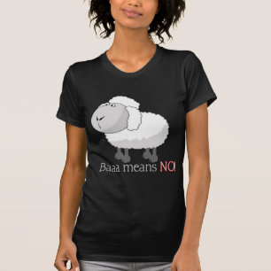 Baaa betekent NEE! T-shirt
