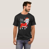 Baaa Humbug Goat Xmas kerstmis T-shirt (Voorkant volledig)