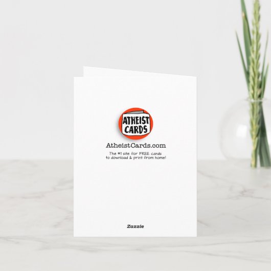 BAAA HUMBUG! - KAART (Achterkant)