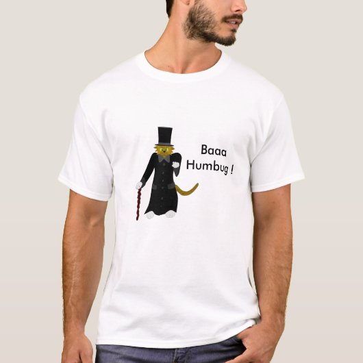 Baaa Humbug! T-shirt (Voorkant)