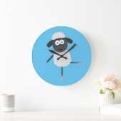 Baaa llerina grote klok (Huis)