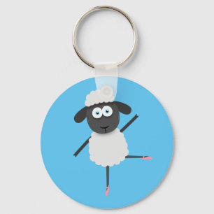 Baaa llerina sleutelhanger