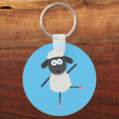 Baaa llerina sleutelhanger (Voorkant)