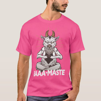 Baaa-Maste Goat Yoga Namaste Spirituele Meditatie T-shirt