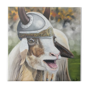 Baaaa. Naar Valhalaa!   Tegeltje