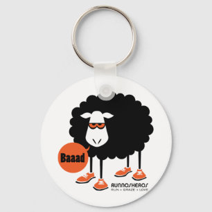 Baaad Black Sheep Sleutelhanger
