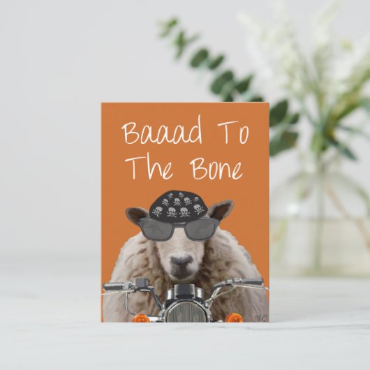 Baaad naar bot 2 briefkaart (Staand voorkant)