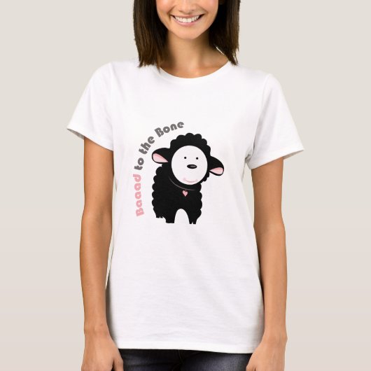 Baaad naar de bot t-shirt (Voorkant)
