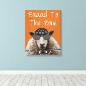 Baaad naar de botte canvas afdruk (Insitu (Houten vloer))