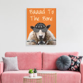 Baaad naar de botte canvas afdruk (Insitu (Woonkamer))