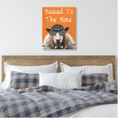 Baaad naar de botte canvas afdruk (Insitu (Slaapkamer))
