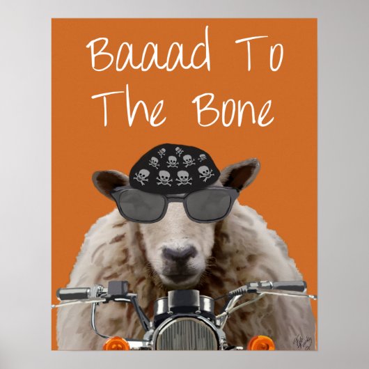 Baaad naar de botte poster (Voorkant)