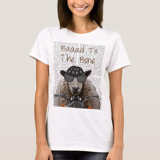 Baaad naar de botte t-shirt (Voorkant)