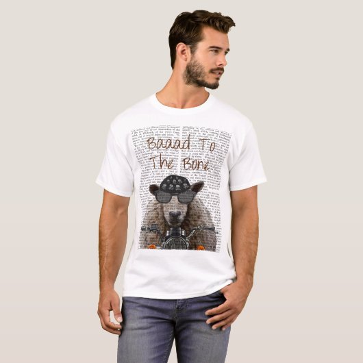 Baaad naar de botte t-shirt (Voorkant volledig)