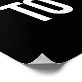 Baaad naar de zwarte schaap van de botte schaap pu poster (Hoek)